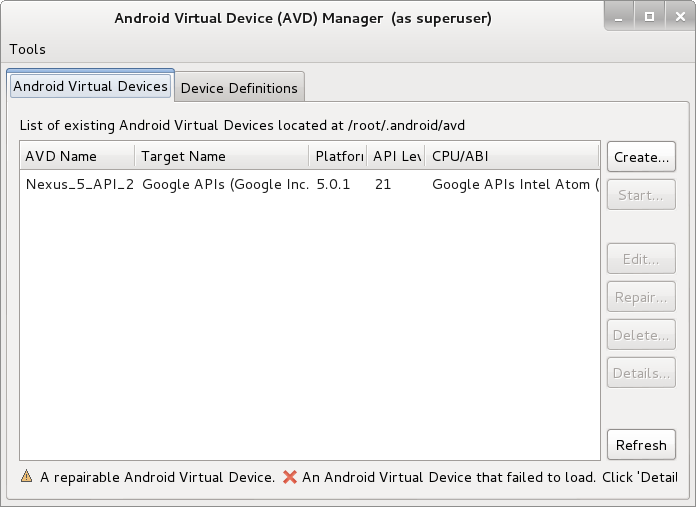 laboratoare:laborator01:androidvirtualdevice01.png