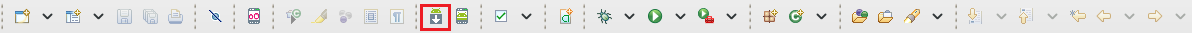 laboratoare:laborator08:eclipse_toolbar.png